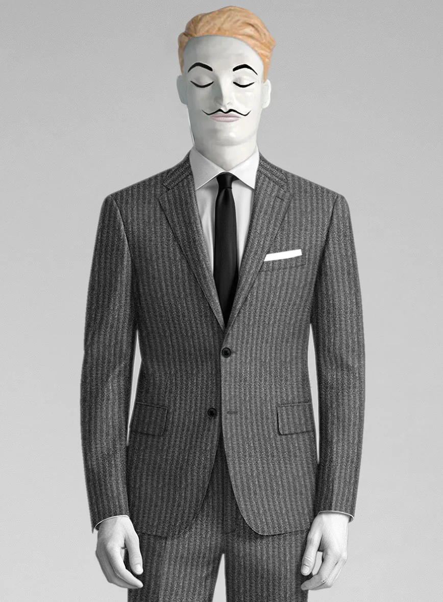 Italian Wool Marroway Suit - Image 4