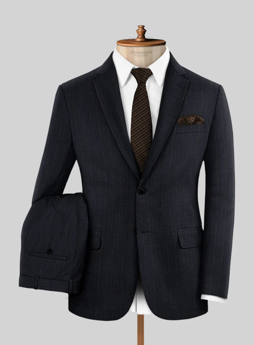 Italian Wool Metallo Suit - Image 2