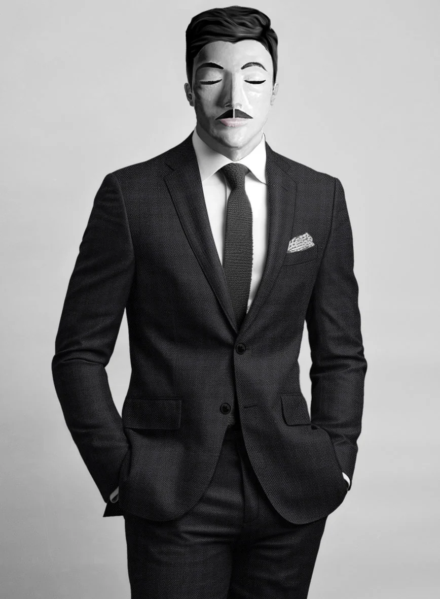 Italian Wool Misael Suit - Image 4