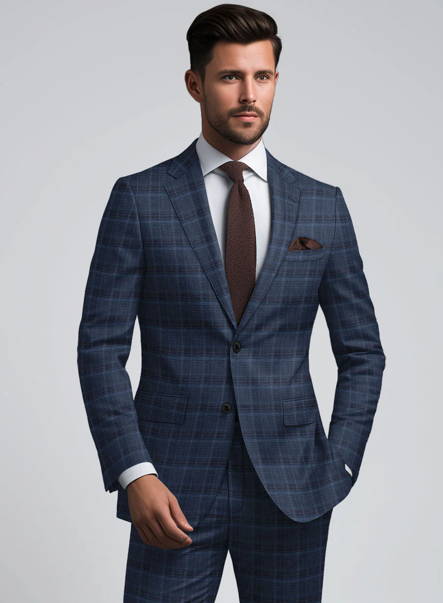 Italian Wool Neftali Suit - Image 4