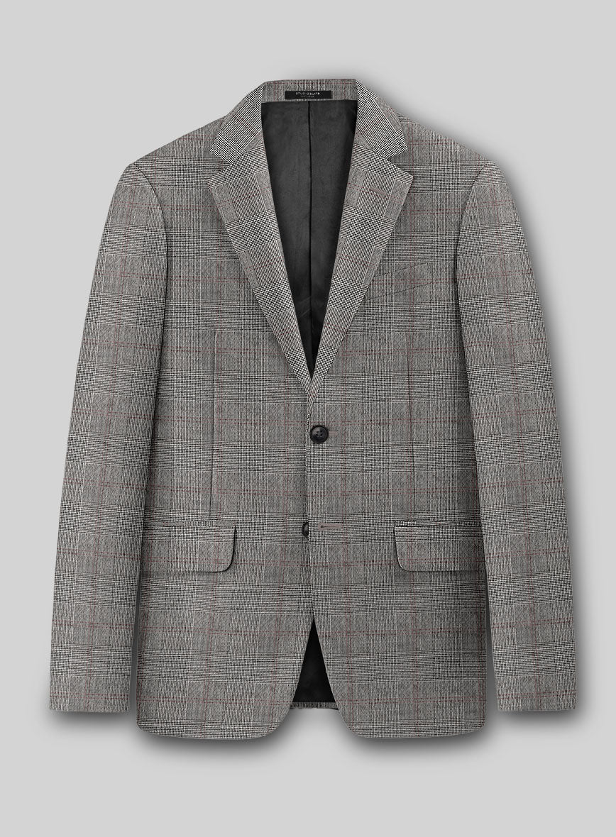 Italian Wool Nocturo Seersucker Suit - Image 2