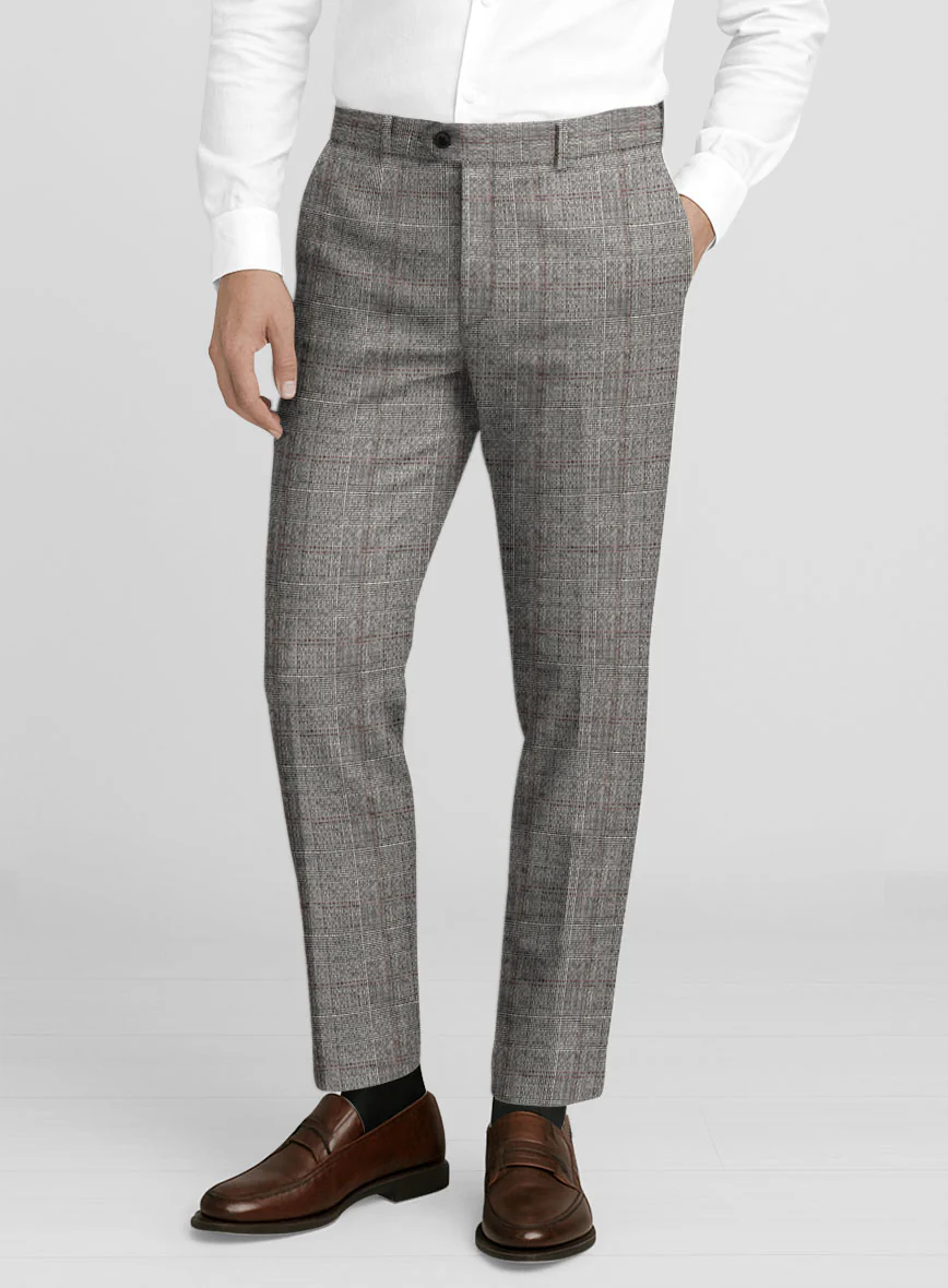 Italian Wool Nocturo Seersucker Suit - Image 5