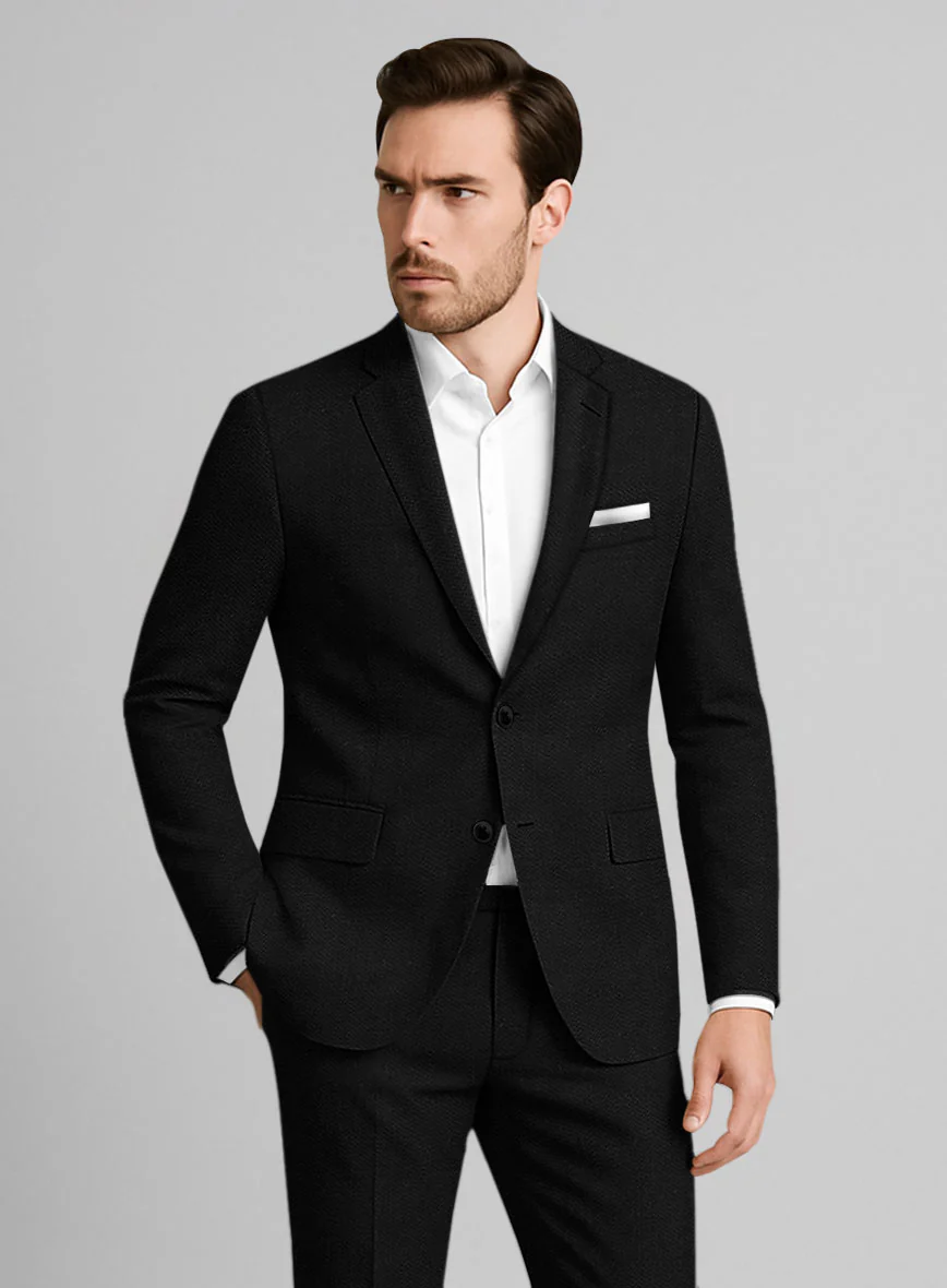 Italian Wool Obsidio Suit - Image 3