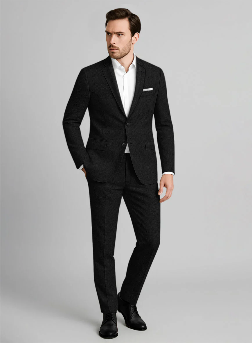 Italian Wool Obsidio Suit - Image 6