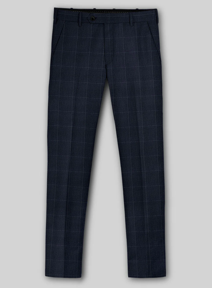 Italian Wool Orviano Crest Pants - Image 2