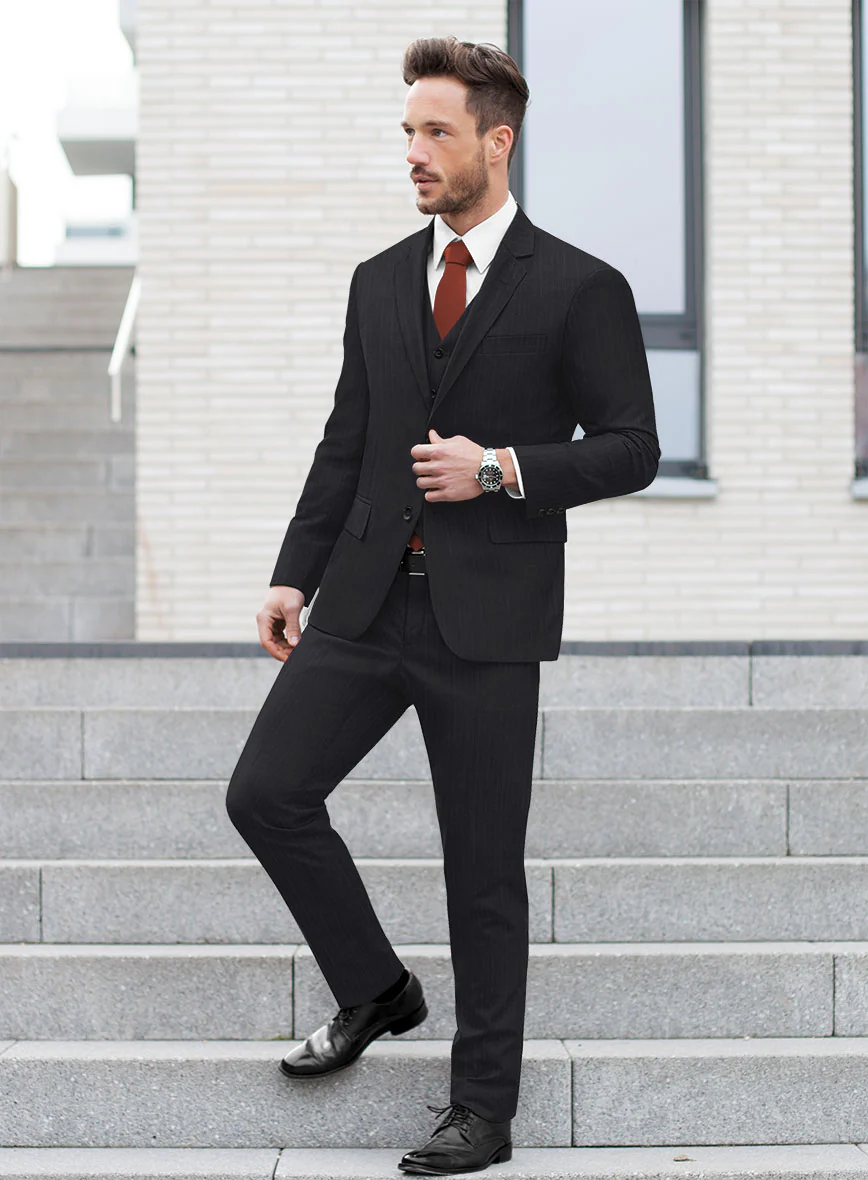 Italian Wool Osvaldo Suit - Image 2