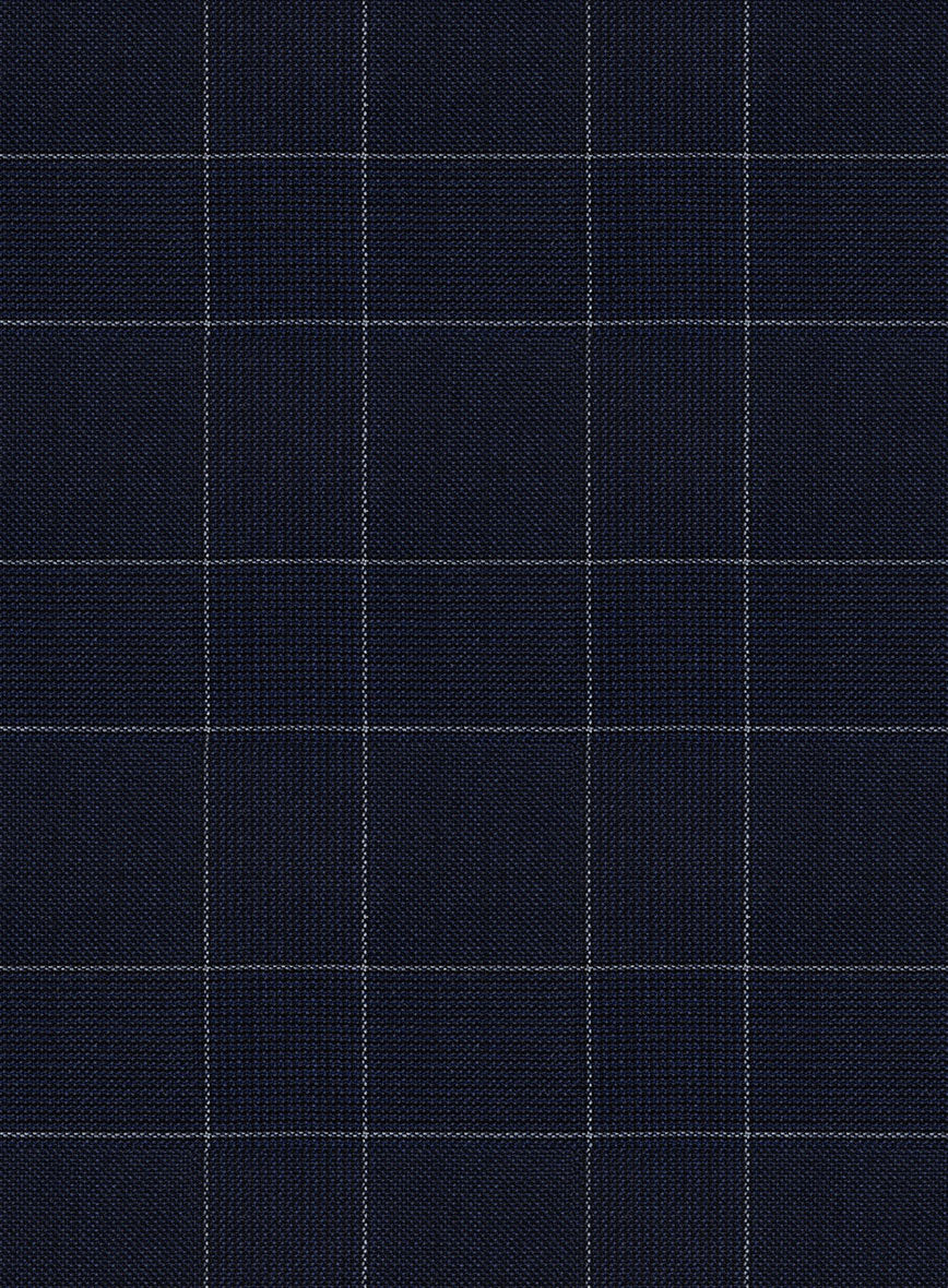 Italian Wool Quadretto Pants - Image 3