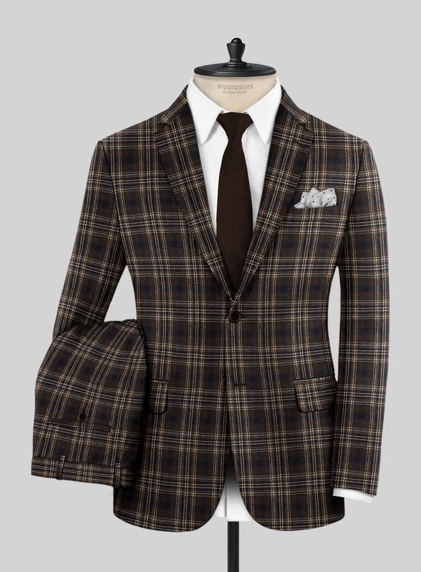 Italian Wool Regaliz Suit - Image 2