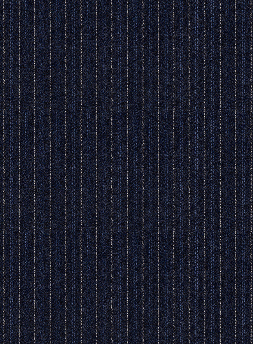 Italian Wool Rigato Pants - Image 3