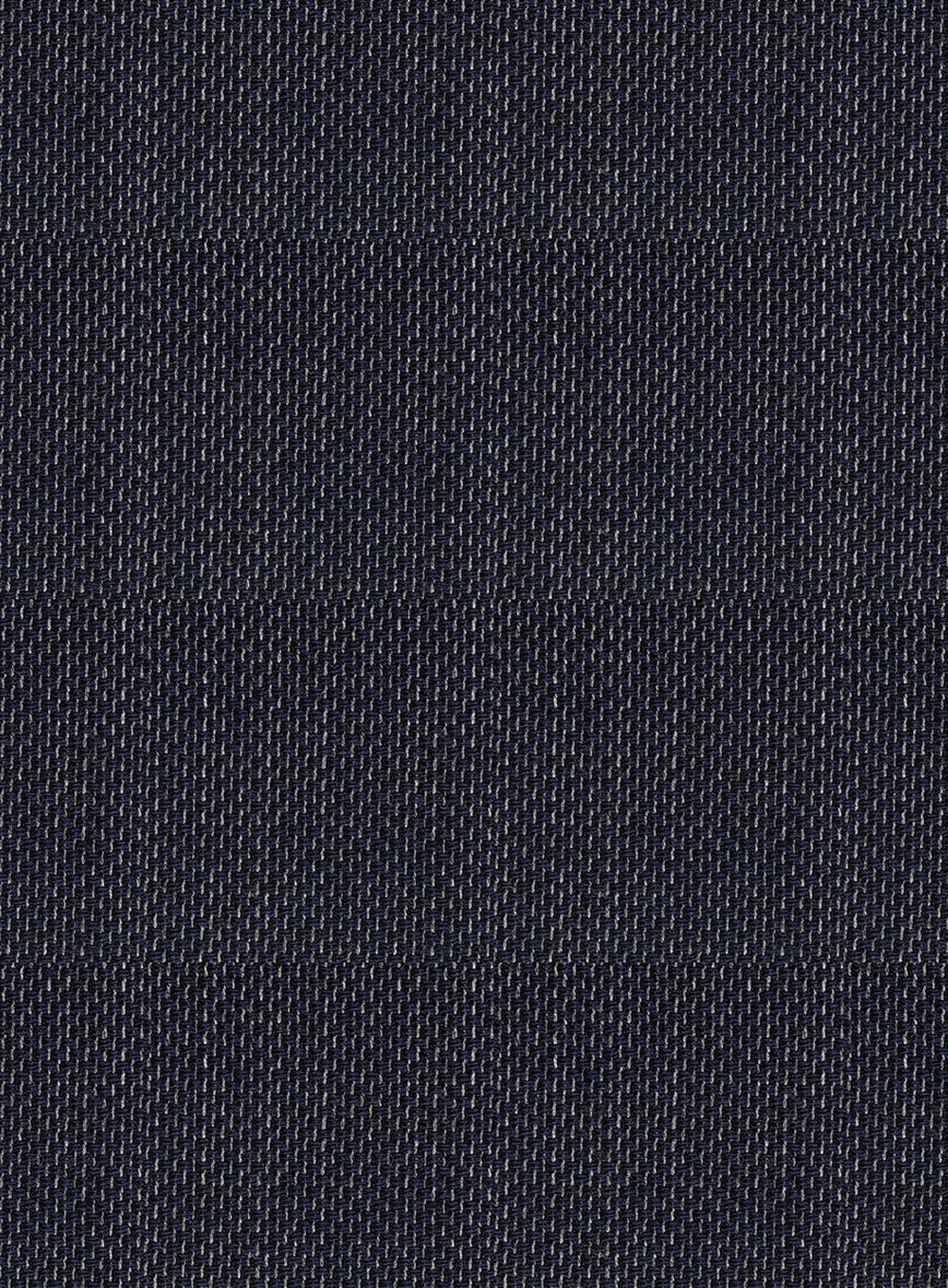 Italian Wool Silk Basket Weave Ardent Jacket - Image 3