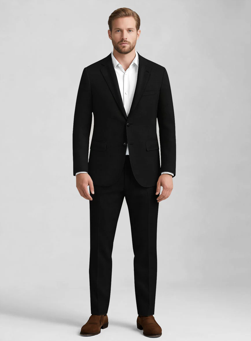 Italian Wool Silk Cortavio Suit - Image 6