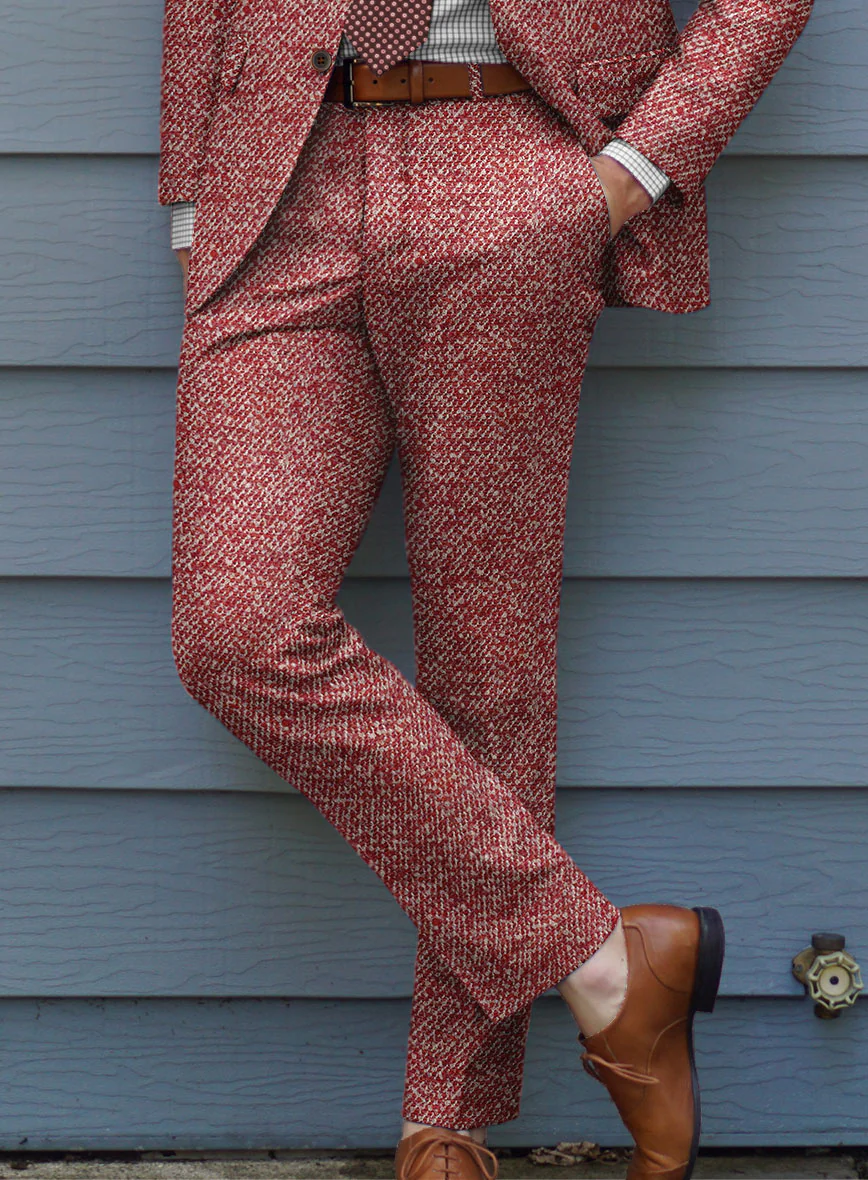 Italian Wool Silk Cotton Linen Ignazio Suit - Image 7