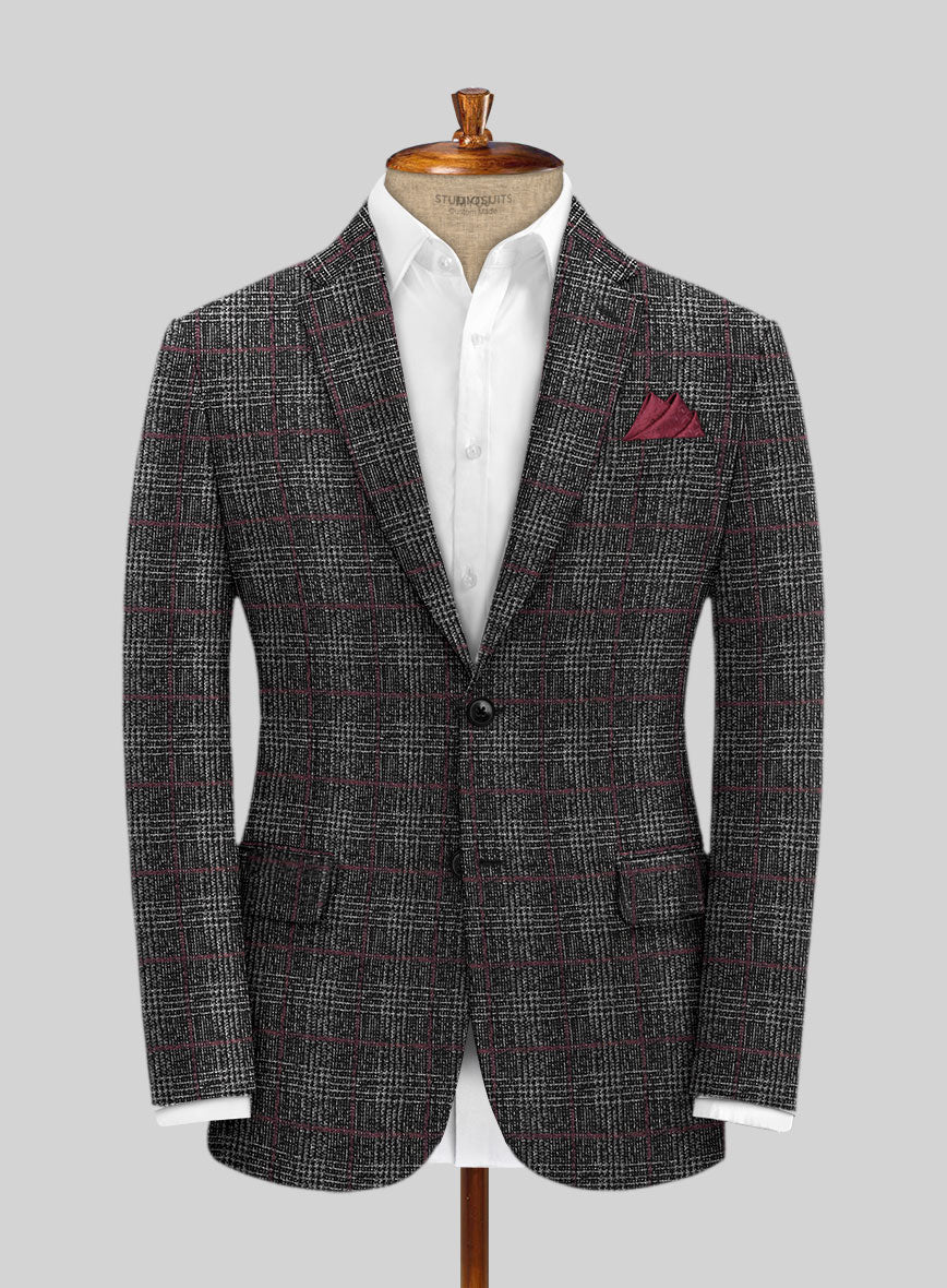 Italian Wool Silk Cotton Linen Zaira Jacket - Image 3
