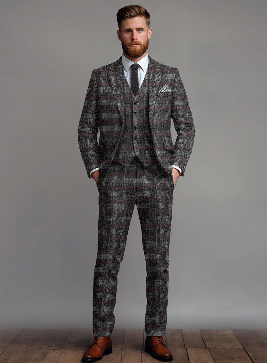 Italian Wool Silk Cotton Linen Zaira Suit - Image 2