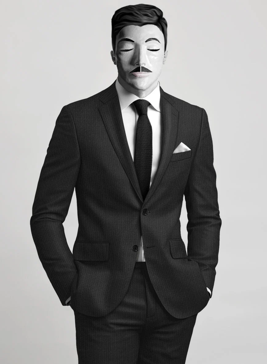 Italian Wool Silk Elixia Suit - Image 3