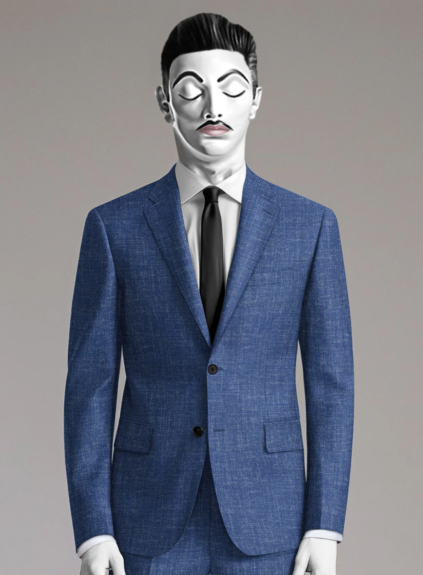 Italian Wool Silk Geltrode Suit - Image 2