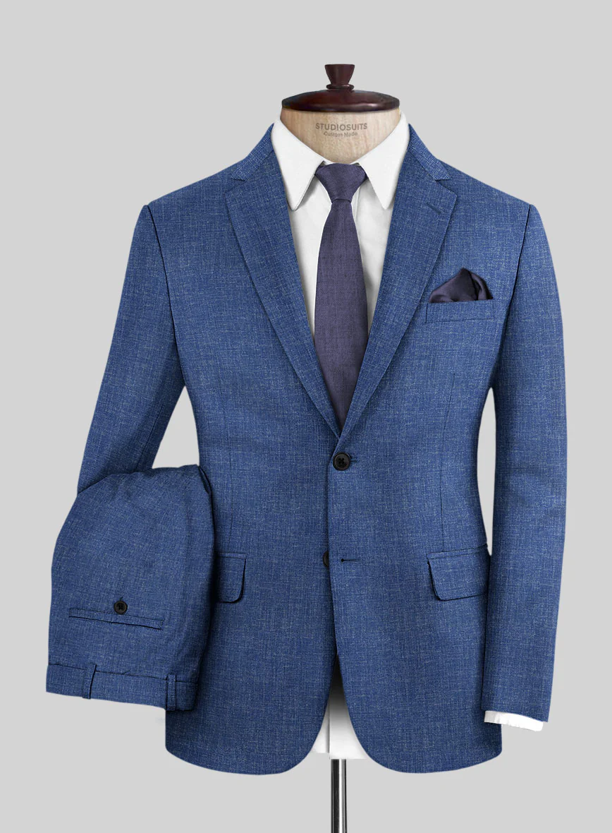 Italian Wool Silk Geltrode Suit - Image 5