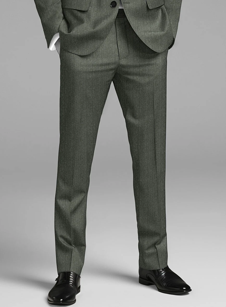 Italian Wool Silk Graciano Pants - Image 2