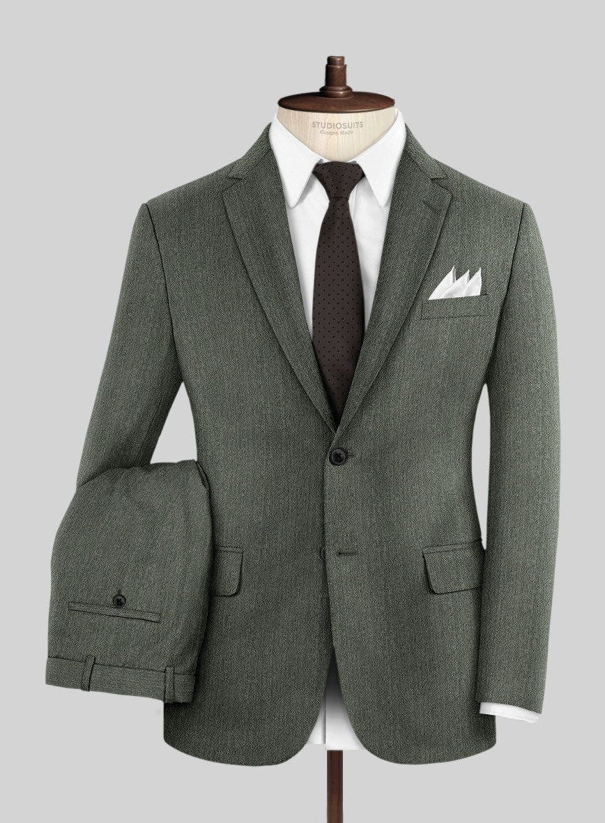 Italian Wool Silk Graciano Suit - Image 2