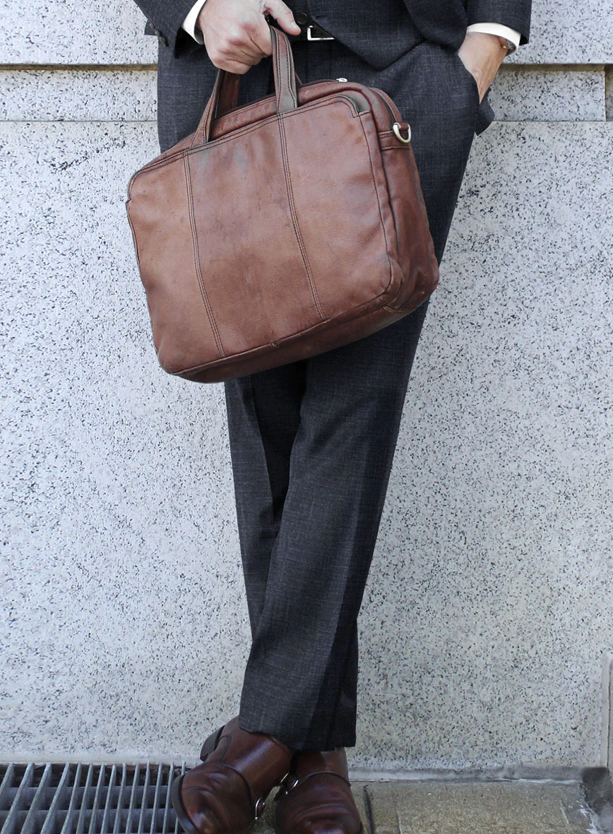 Italian Wool Silk Linen Agostina Pants - Image 2