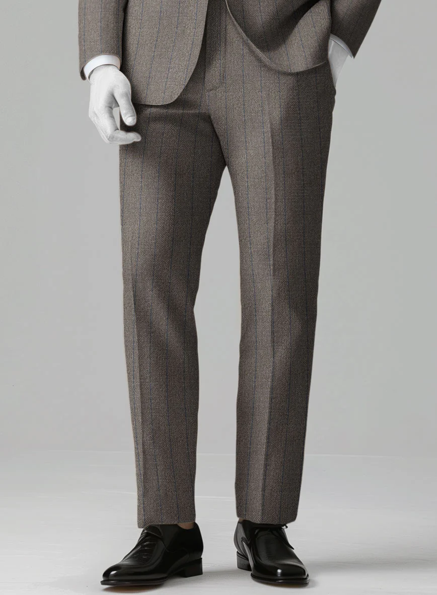 Italian Wool Silk Linen Arcadio Suit - Image 6
