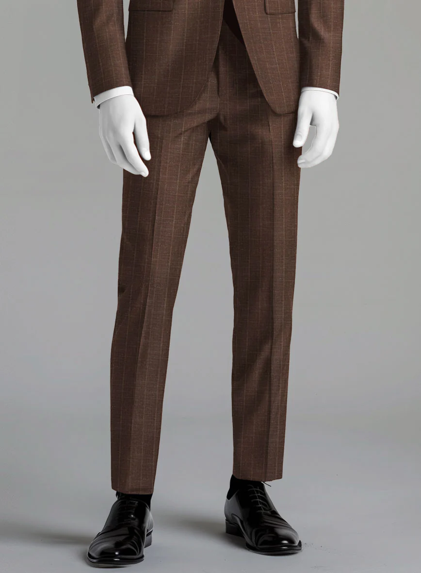 Italian Wool Silk Linen Casimiro Pants - Image 2