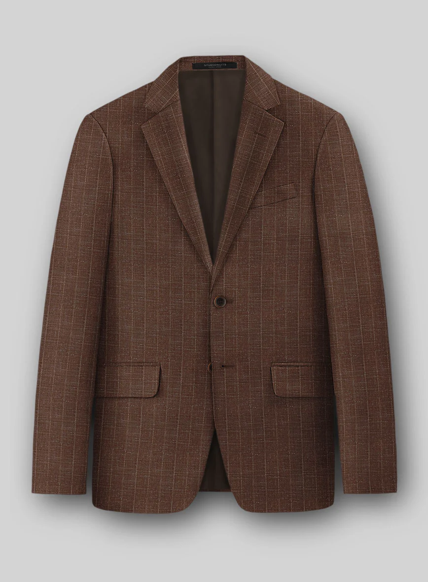 Italian Wool Silk Linen Casimiro Suit - Image 3