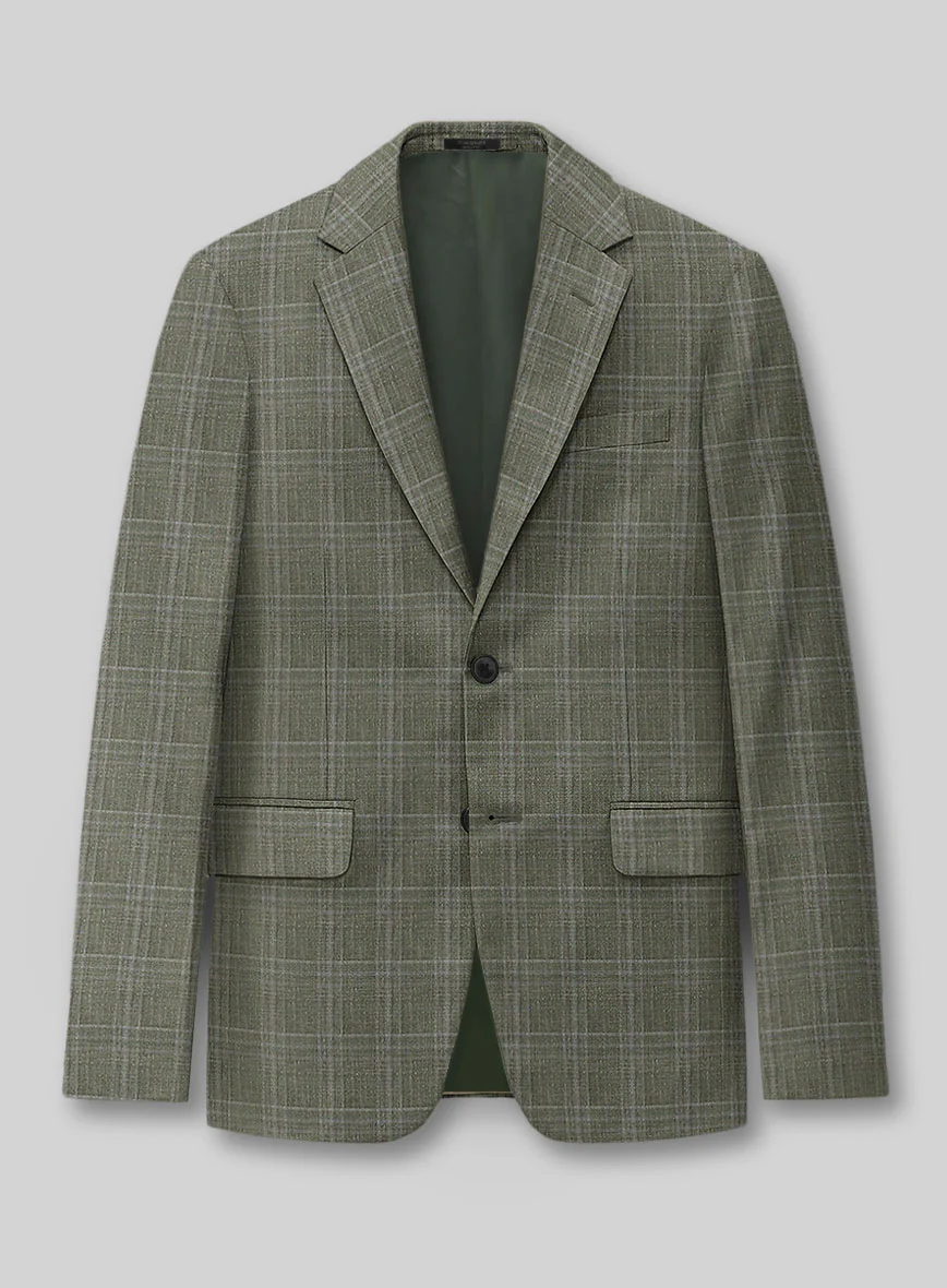 Italian Wool Silk Linen Cortes Suit - Image 3