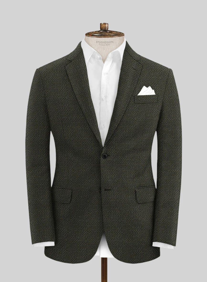 Italian Wool Silk Linen Cristobal Suit - Image 5