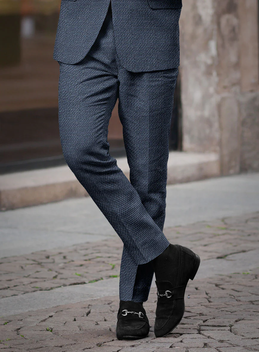 Italian Wool Silk Linen Efren Pants - Image 2