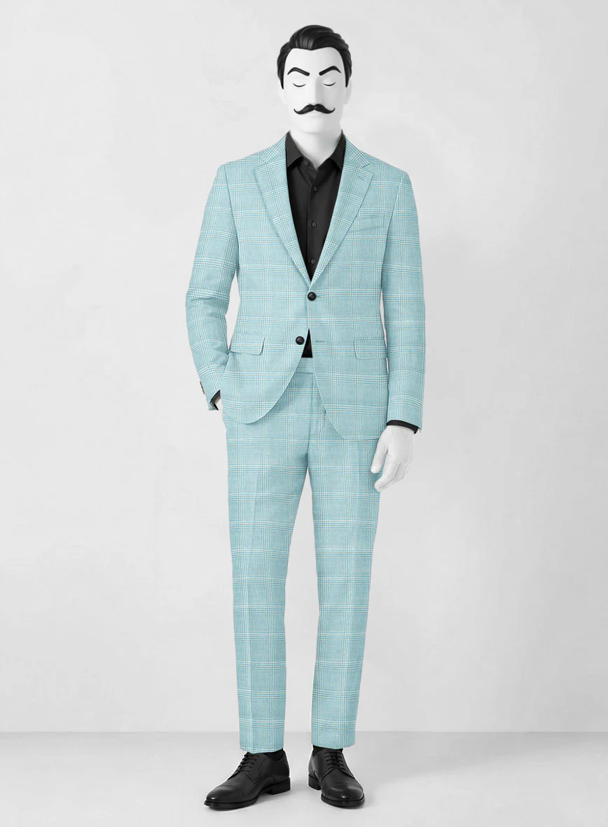 Italian Wool Silk Linen Marvito Suit