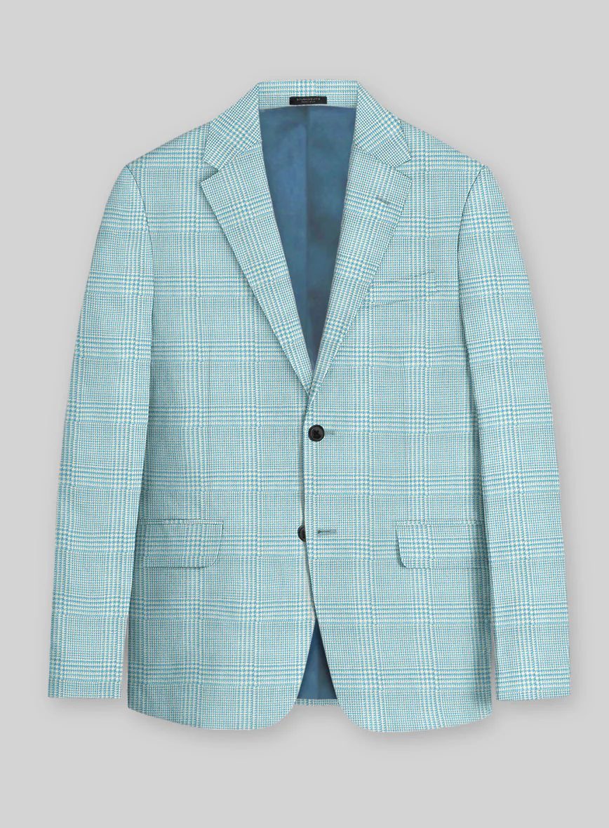 Italian Wool Silk Linen Marvito Suit - Image 2