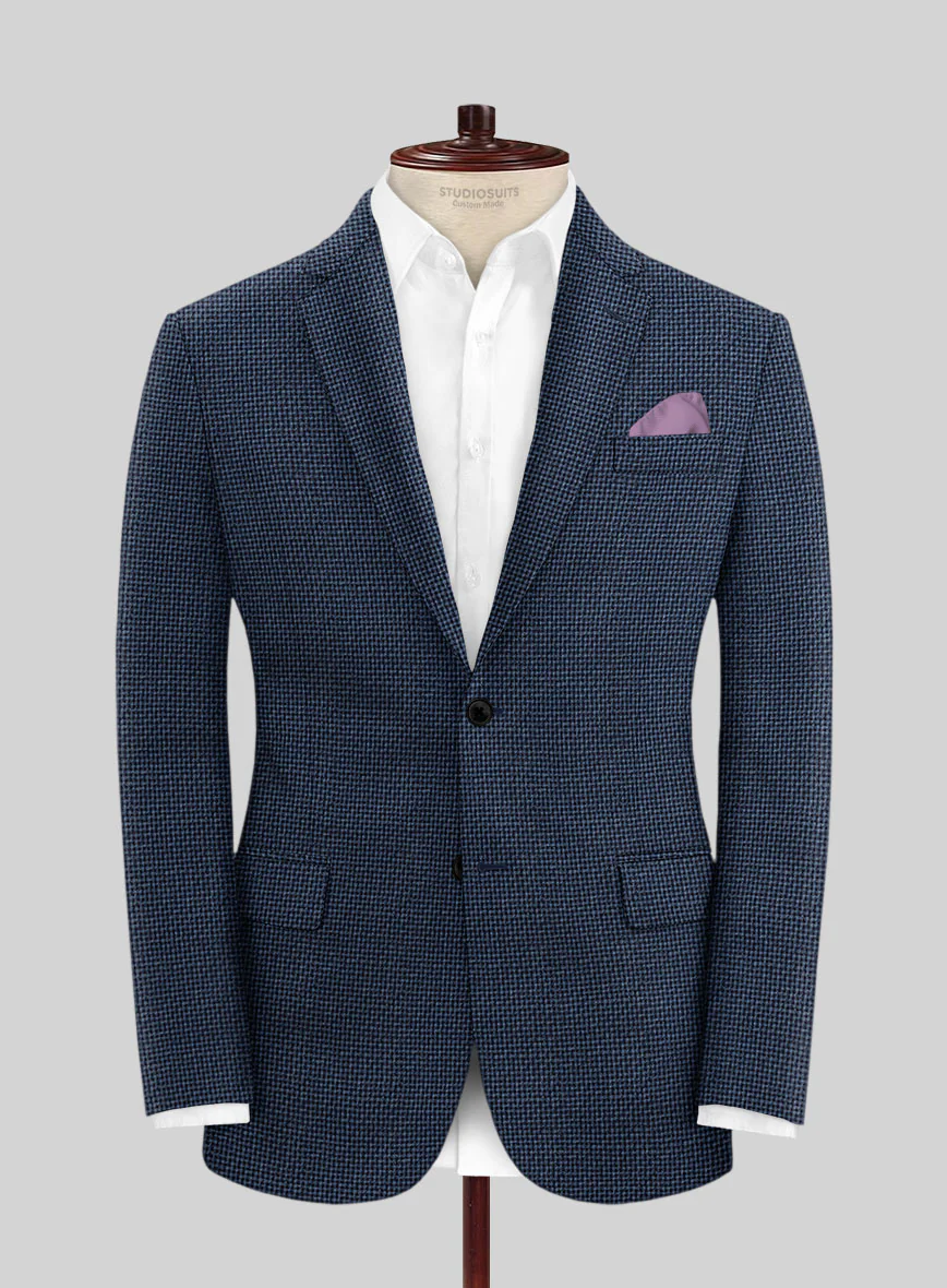 Italian Wool Silk Linen Nives Jacket - Image 3