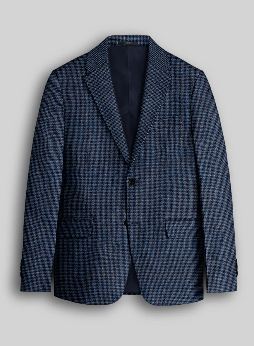 Italian Wool Silk Linen Nives Suit - Image 5