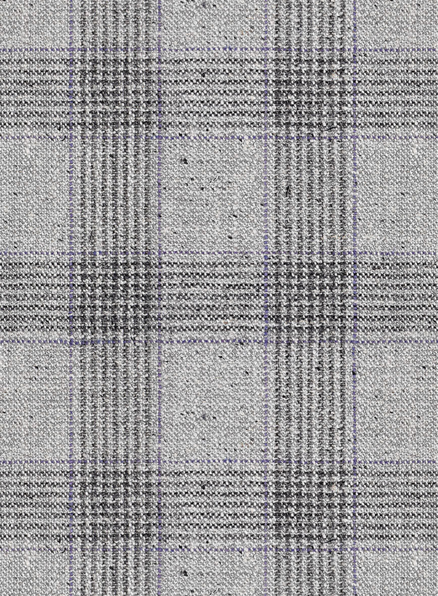 Italian Wool Silk Linen Raimundo Jacket - Image 4