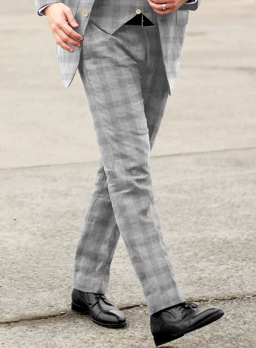 Italian Wool Silk Linen Raimundo Suit - Image 7