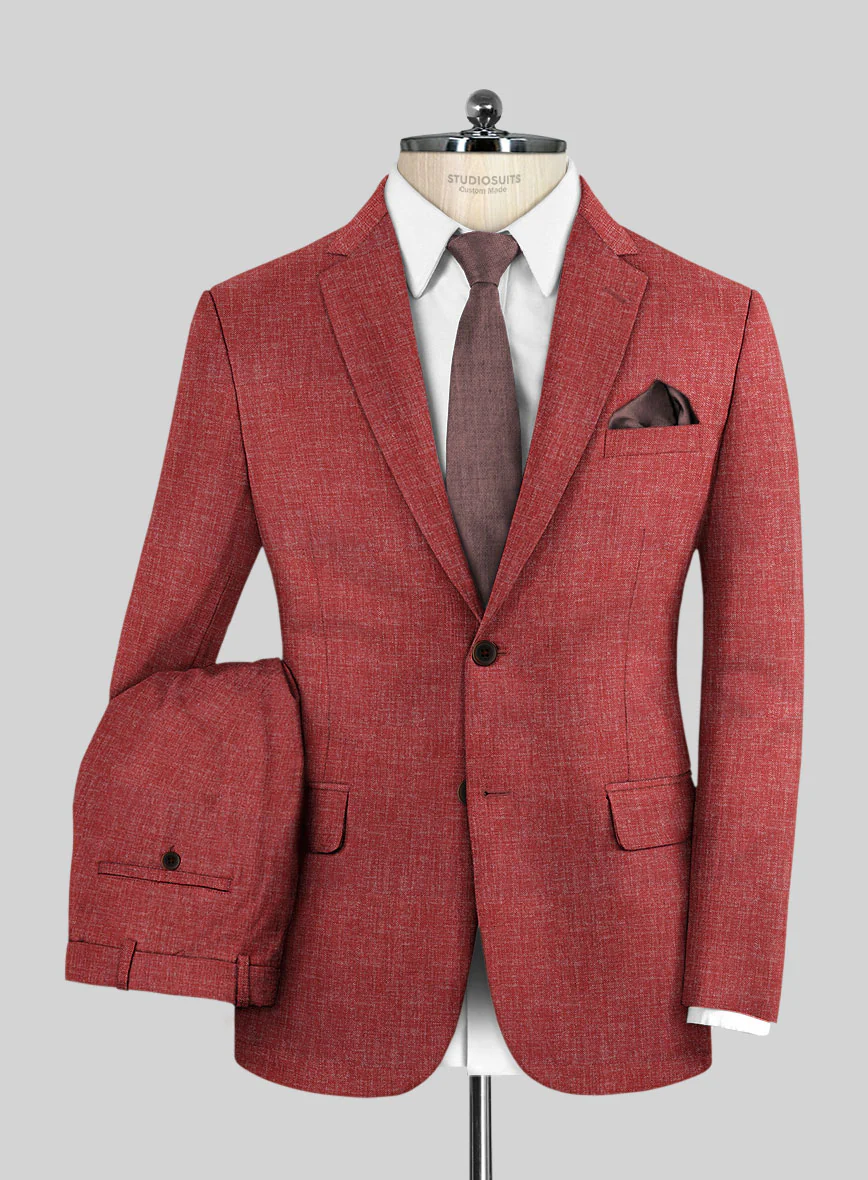 Italian Wool Silk Ottone Suit - Image 2