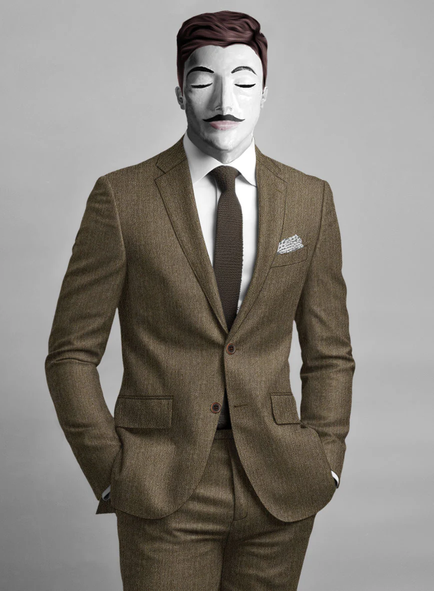 Italian Wool Silk Rufino Suit - Image 4
