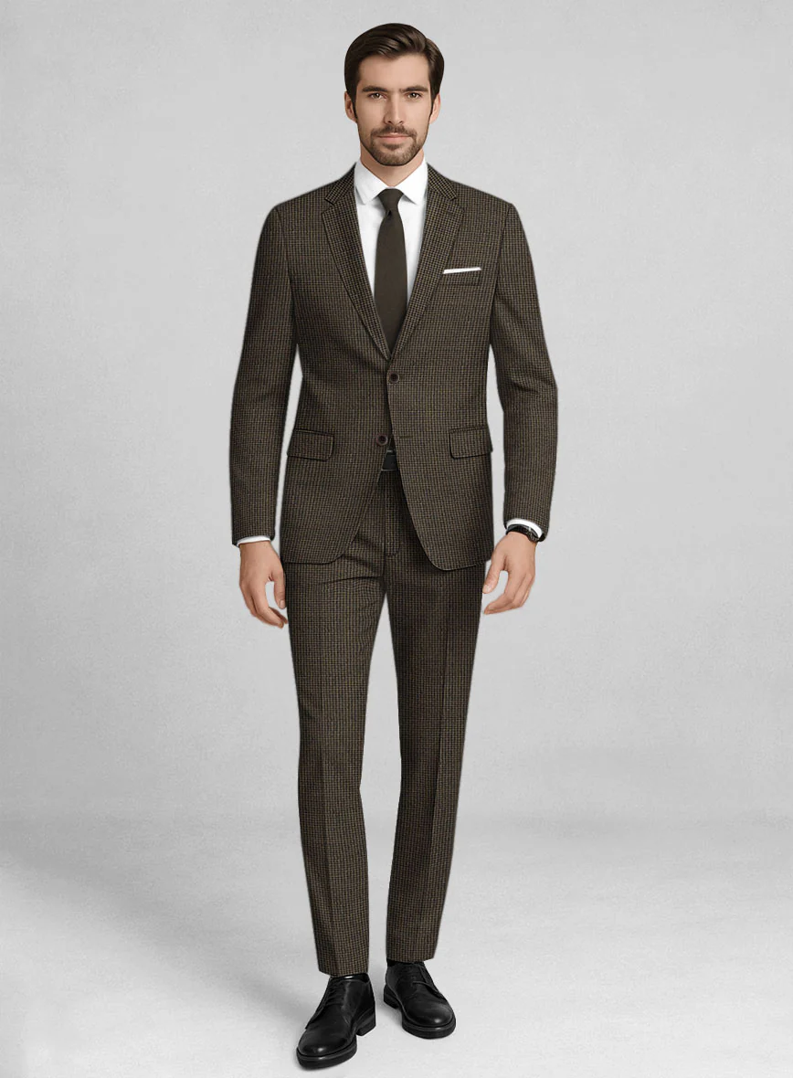 Italian Wool Silvastooth Suit - Image 6