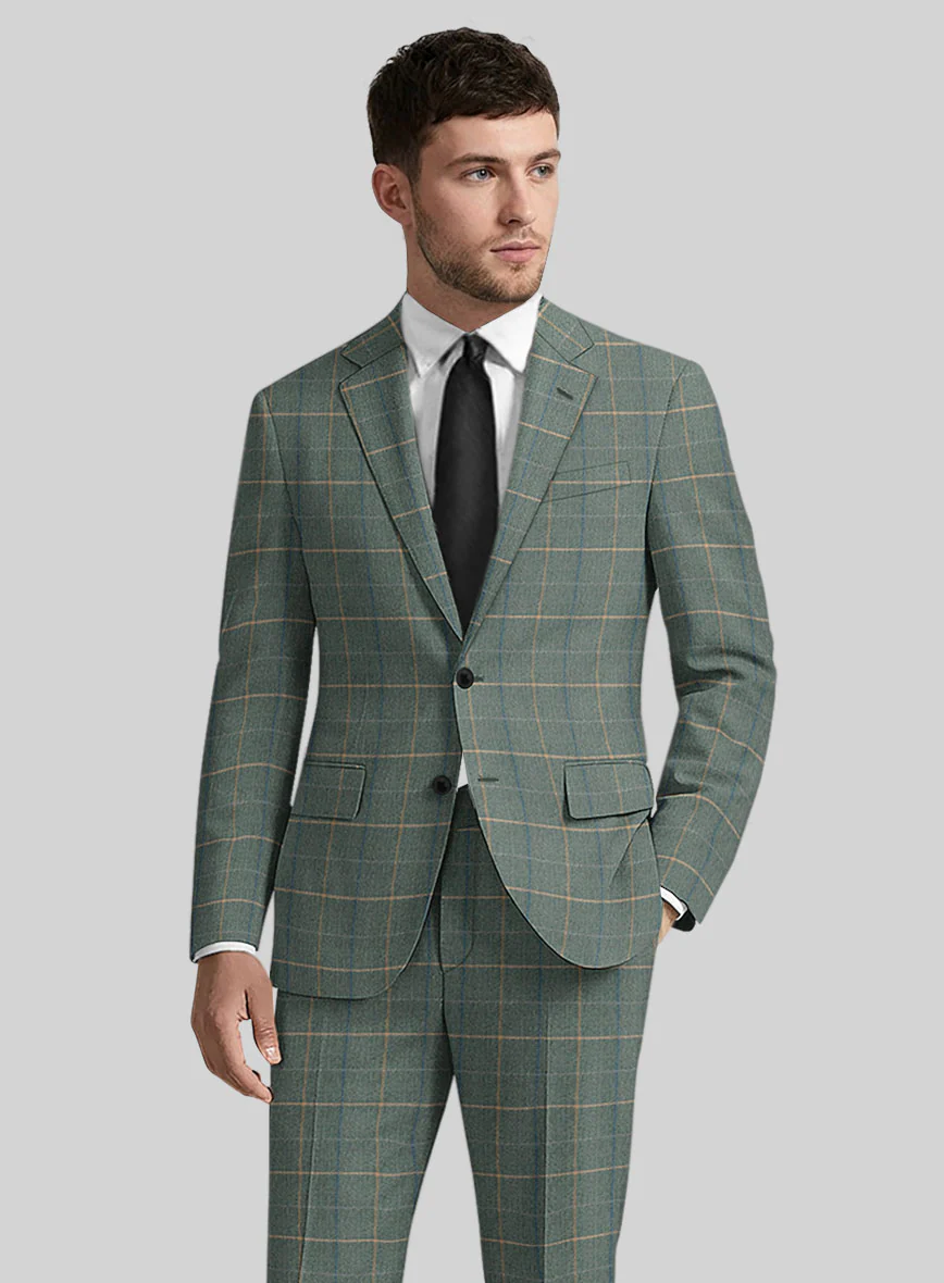 Italian Wool Silviano Suit - Image 3