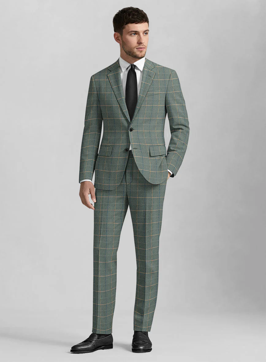 Italian Wool Silviano Suit - Image 6