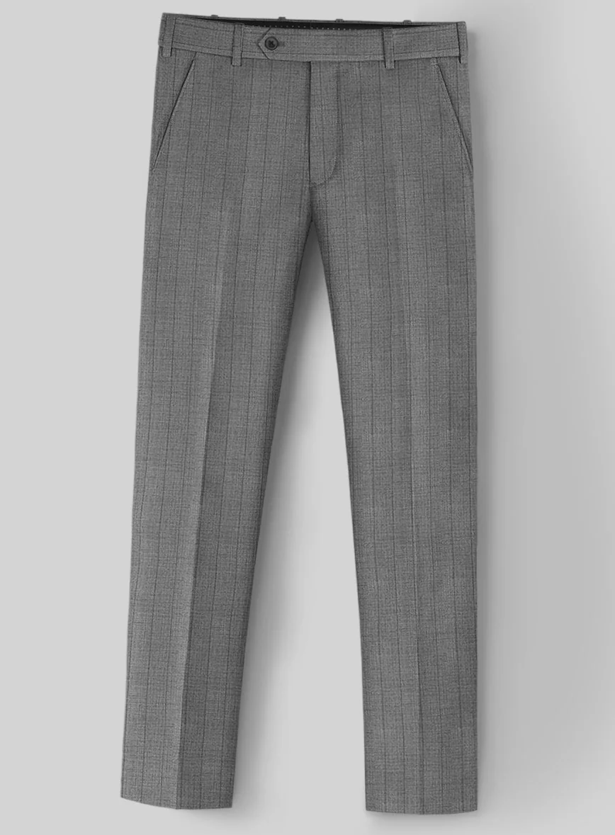 Italian Wool Slate Band Suit - Image 4