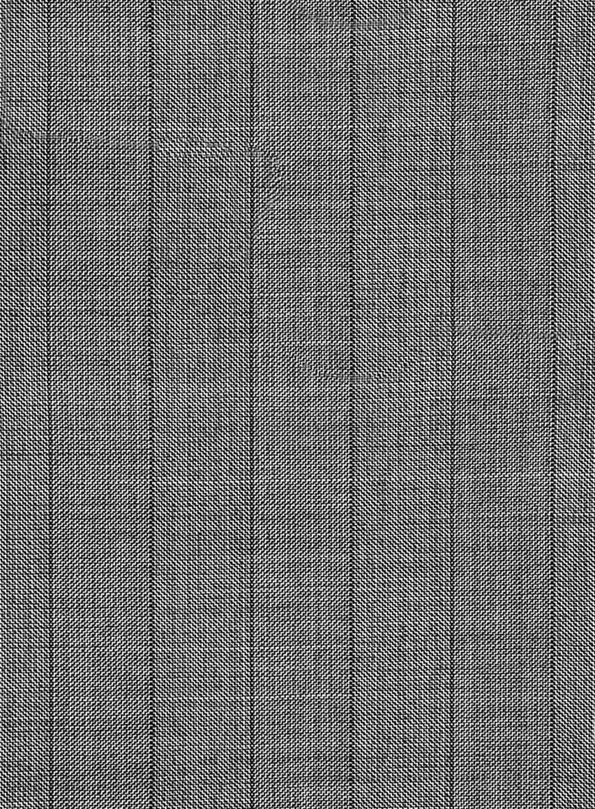Italian Wool Slate Band Suit - Image 6
