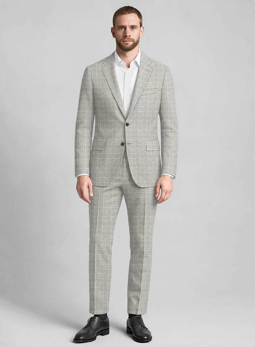 Italian Wool Spigaro Suit - Image 2