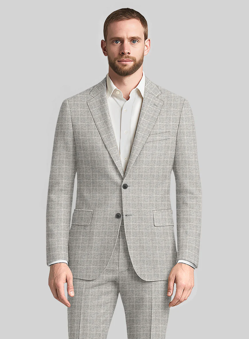 Italian Wool Spigaro Suit - Image 4