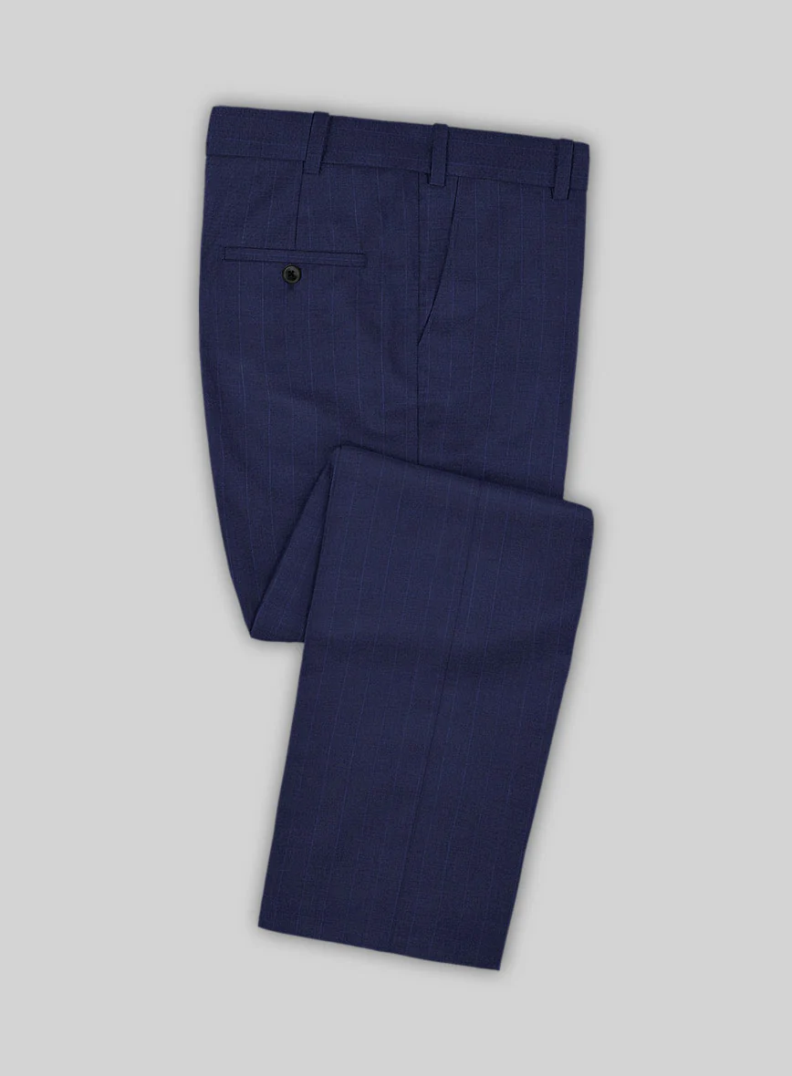 Italian Wool Stretch Eladi Suit - Image 5