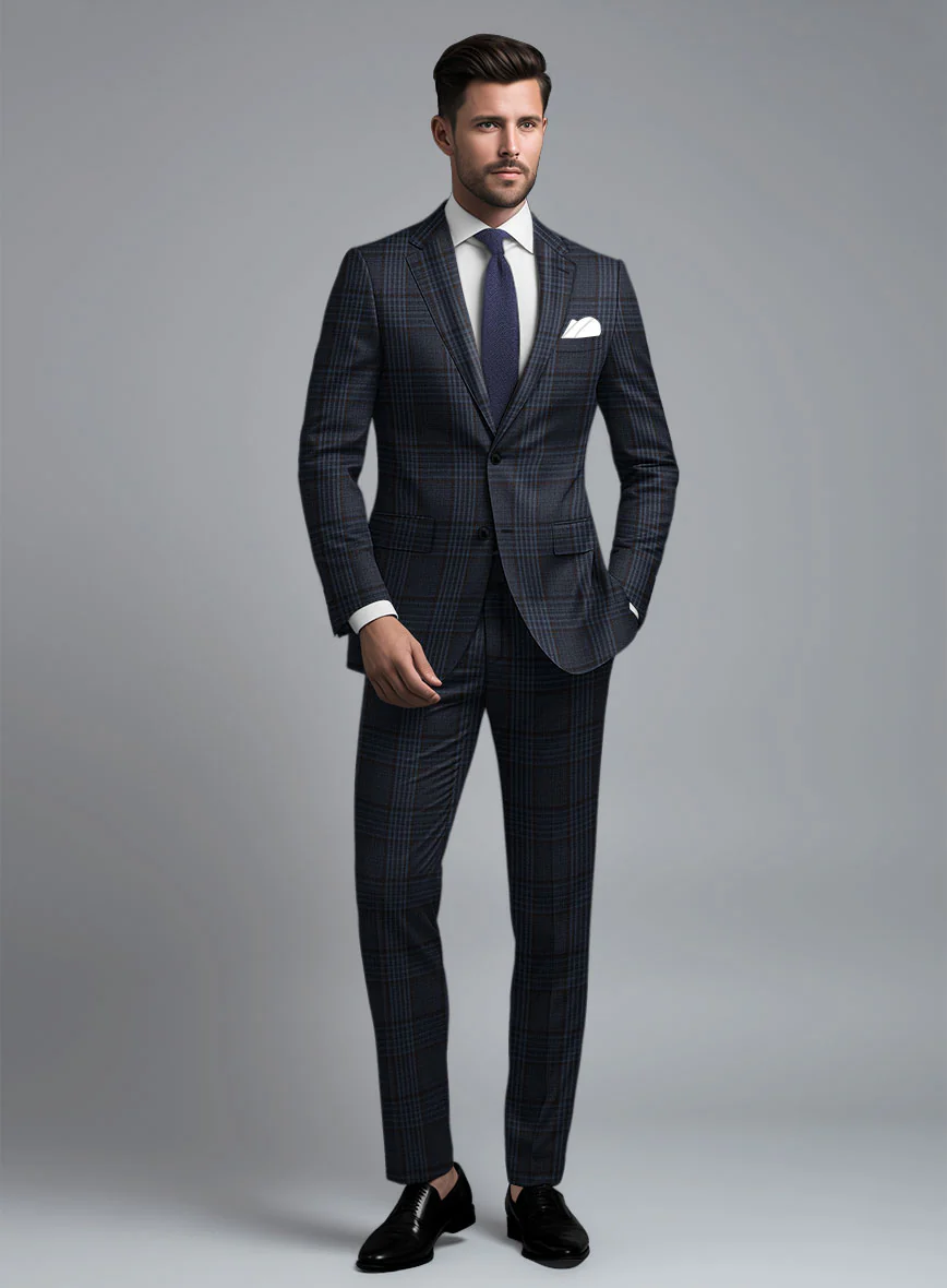 Italian Wool Tancredi Suit - Image 2
