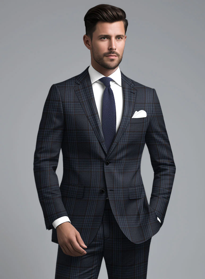 Italian Wool Tancredi Suit - Image 4