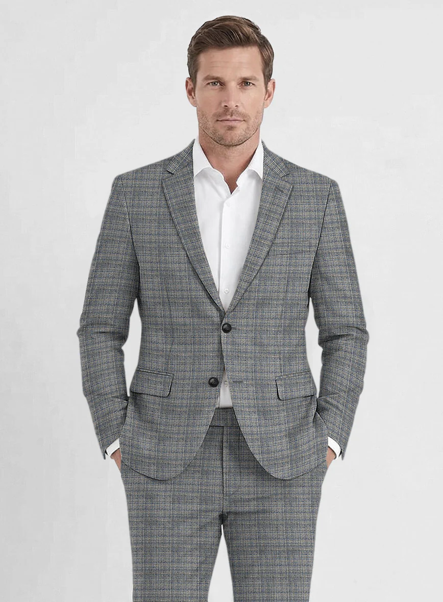 Italian Wool Trama Riga Jacket - Image 2