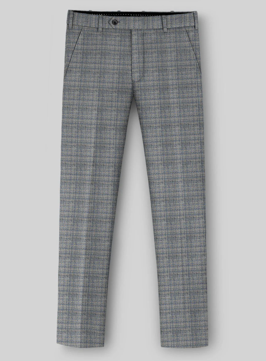 Italian Wool Trama Riga Pants - Image 2
